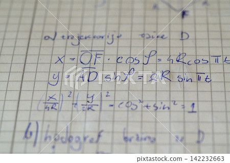 Handwritten trajectory and hodograph equations mechanics Handwritten trajectory and hodograph equations mechanics 142232663