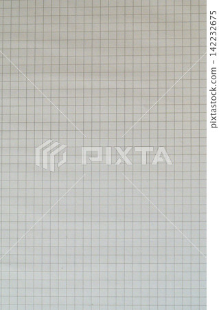 Blank graph paper texture flat lay background Blank graph paper texture flat lay background 142232675