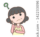 Illustration of a person who is wondering_3-5 142233096