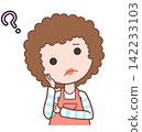 Illustration of a person who is wondering_3-6 142233103