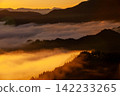 A sea of clouds shining in the morning sun at Tengugi Pass 142233265