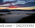 Sunrise and sea of clouds at Tengugi Pass 142233392