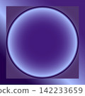 Glowing Circle Frame Background (Purple) Vector Material | Transparent Background 142233659