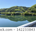 Bridge over dam lake 142233843