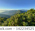 Mount Oigadake and Mount Hakusan as seen from the summit of Mount Okasayama. 142234525