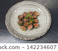 辣鱈魚籽、紫蘇葉、海苔捲、天婦羅 142234607