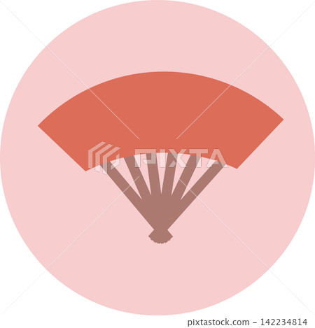 扇形圓形圖示插圖 扇形圓形圖示插圖 142234814