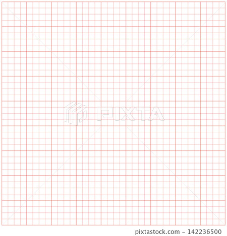 Wide squared red grid paper. Blank notebook sheets. School backdrop. Grid red texture on white. Mathematics pattern. Typographical template for notebooks production. Wide squared red grid paper. Blank notebook sheets. School backdrop. Grid red texture on white. Mathematics pattern. Typographical template for notebooks production. 142236500