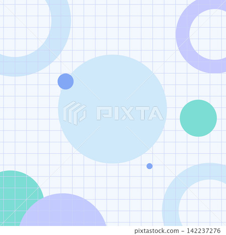 Pastel Circles And Grid Abstract Background Pastel Circles And Grid Abstract Background 142237276