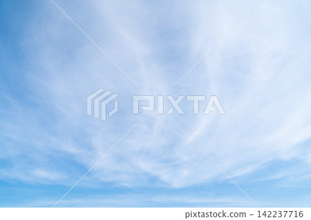 Clear blue color sky with white cloud background Clear blue color sky with white cloud background 142237716