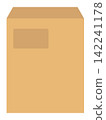 Illustration of a windowed envelope 142241178