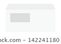 Illustration of a windowed envelope 142241180