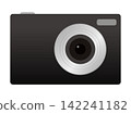 Illustration of a digital camera 142241182