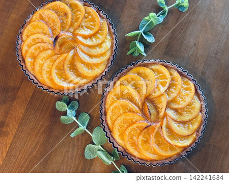 Orange Tart Menu Image Orange Tart Menu Image 142241684