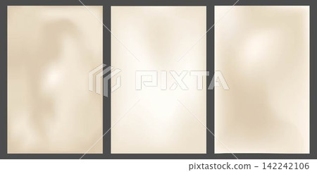 Set of soft neutral elegant texture in champagne colors.Pearl gradient background. Warm pastel ivory bg. Vector minimal backdrop for designs, wedding invitations, cards, banners, flyers. Set of soft neutral elegant texture in champagne colors.Pearl gradient background. Warm pastel ivory bg. Vector minimal backdrop for designs, wedding invitations, cards, banners, flyers. 142242106