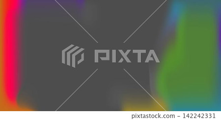 Blue and red, green, blue transparent film light leak vector flat. Vintage texture overlay for photo effects and creative desig Blue and red, green, blue transparent film light leak vector flat. Vintage texture overlay for photo effects and creative desig 142242331