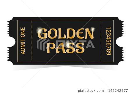 Realistic golden pass 142242377