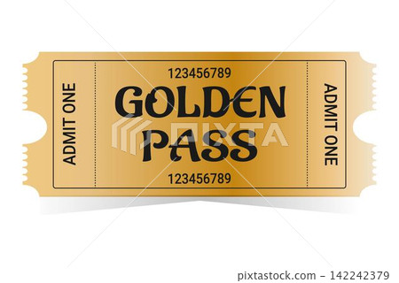 Realistic golden pass Realistic golden pass 142242379