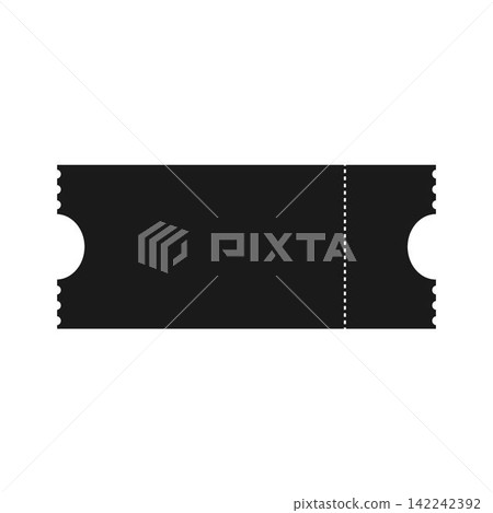 Ticket line art Ticket line art 142242392