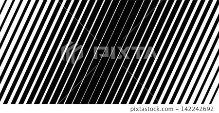 Slash line pattern, thick and thin black line vector backround. Border with diagonal lines. Angle of tilt stripes. Black pattern of footer isolated vector on white background Slash line pattern, thick and thin black line vector backround. Border with diagonal lines. Angle of tilt stripes. Black pattern of footer isolated vector on white background 142242692