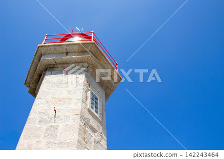 Lighthouse Against Clear Blue Sky Lighthouse Against Clear Blue Sky 142243464