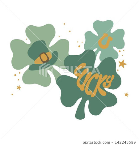 St, Patrick's day graphic for t-shirt, mug, sticker, canvas, gift card, postcards, banners, invitation, posters St, Patrick's day graphic for t-shirt, mug, sticker, canvas, gift card, postcards, banners, invitation, posters 142243589