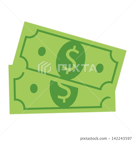 Vector Dollar sign, money dollar icon Vector Dollar sign, money dollar icon 142243597