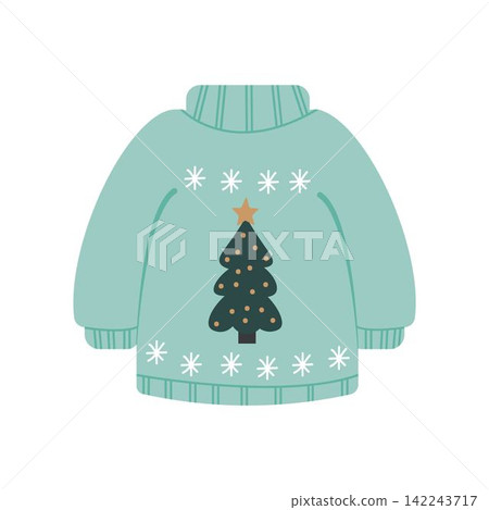 Christmas knitted winter warm sweater 142243717