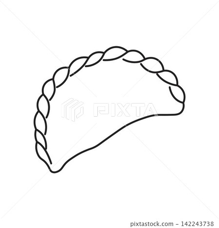 Dumpling icon for food apps and websites Dumpling icon for food apps and websites 142243738