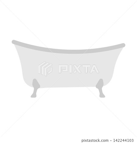 Bathtub isolated on white background Bathtub isolated on white background 142244103