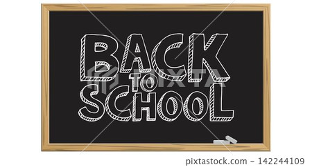 Black chalkboard with text Black chalkboard with text 142244109