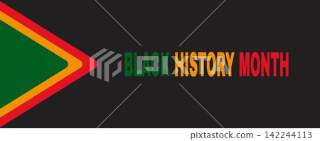 Black History Month Background.African American History. Celebrated annual. Poster, card, banner. Vector illustration Black History Month Background.African American History. Celebrated annual. Poster, card, banner. Vector illustration 142244113