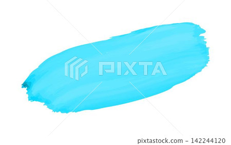 Blue watercolour brush Blue watercolour brush 142244120
