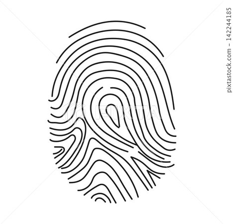 Fingerprint Scan Icon Fingerprint Scan Icon 142244185