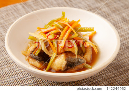  Nanban pickled mackerel 142244962