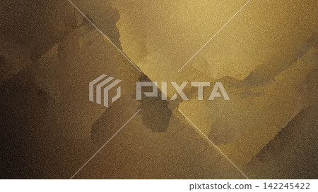 Abstract Grainy Golden and Dark Bronze Texture Background with Elegant Geometric Shapes Abstract Grainy Golden and Dark Bronze Texture Background with Elegant Geometric Shapes 142245422