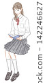 Student reading 142246627