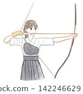 Kyudo illustration 142246629