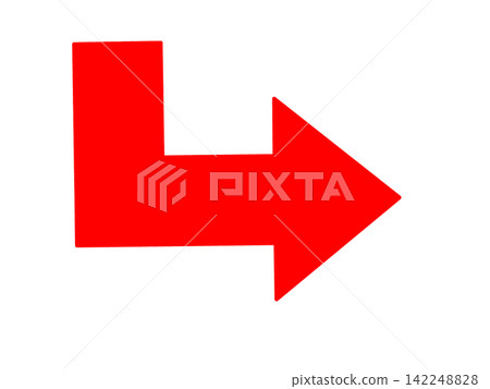 Right turn arrow Right turn arrow 142248828