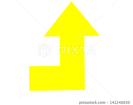 Upward-curving arrow Upward-curving arrow 142248830