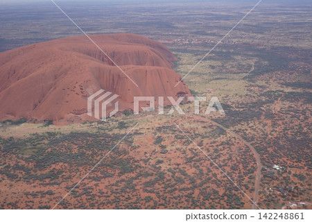Uluru as seen from a Cessna aircraft, Australia 142248861