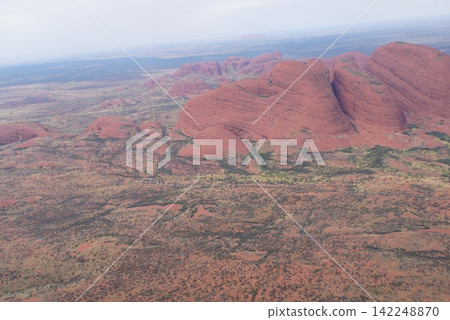 Kata Tjuta as seen from a Cessna aircraft, Australia 142248870