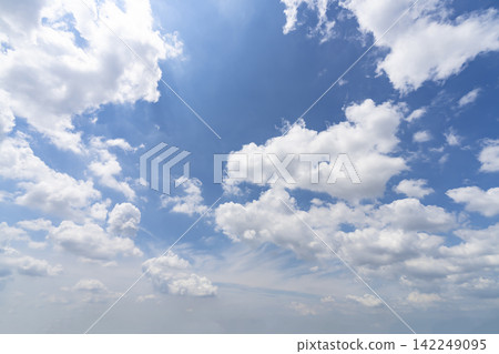 Summer blue sky and clouds Summer blue sky and clouds 142249095
