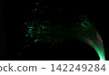 光纖燈的散焦影像，呈現美麗的圓形散景。 142249284