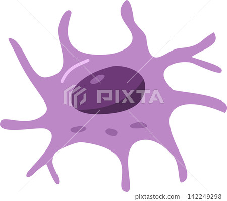 human bone cell illustration system biology element human bone cell illustration system biology element 142249298