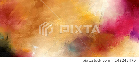 Luminous Golden Abstract Oil Fragment Luminous Golden Abstract Oil Fragment 142249479