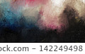 Vibrant Multicolor Impasto Oil Study 142249498