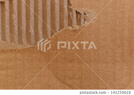 tear brown cardboard box texture background, recycle material tear brown cardboard box texture background, recycle material 142250028