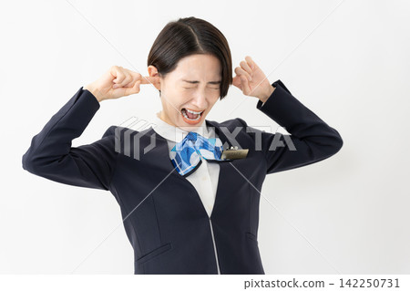 Female receptionist in uniform - Job image Female receptionist in uniform - Job image 142250731