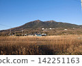 Mount Tsukuba and farmland 142251163